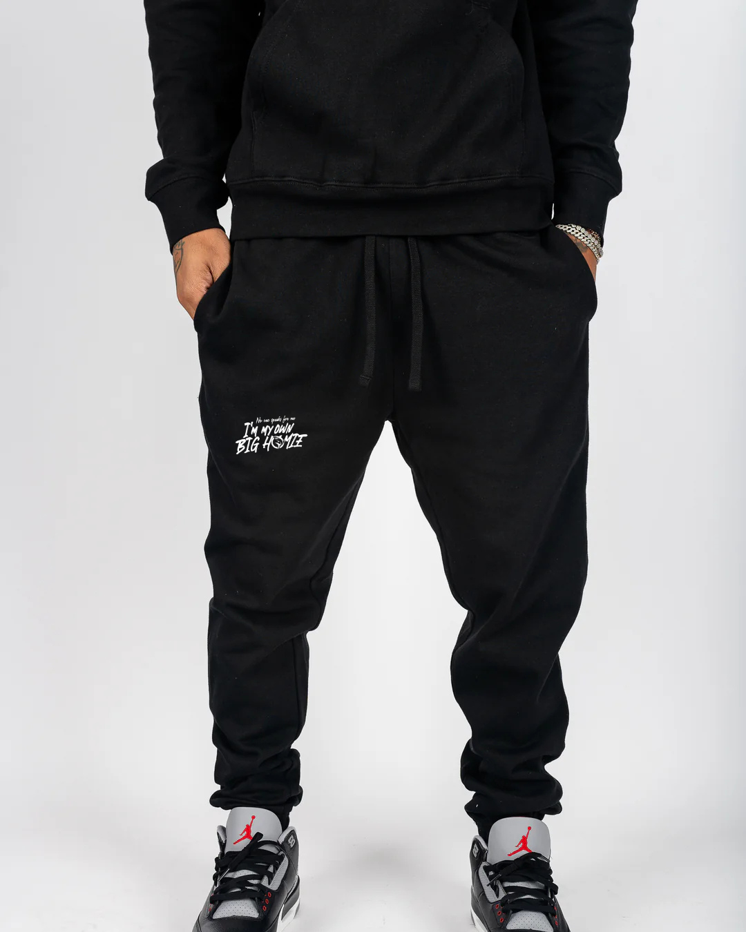 Day One Embroidered Joggers